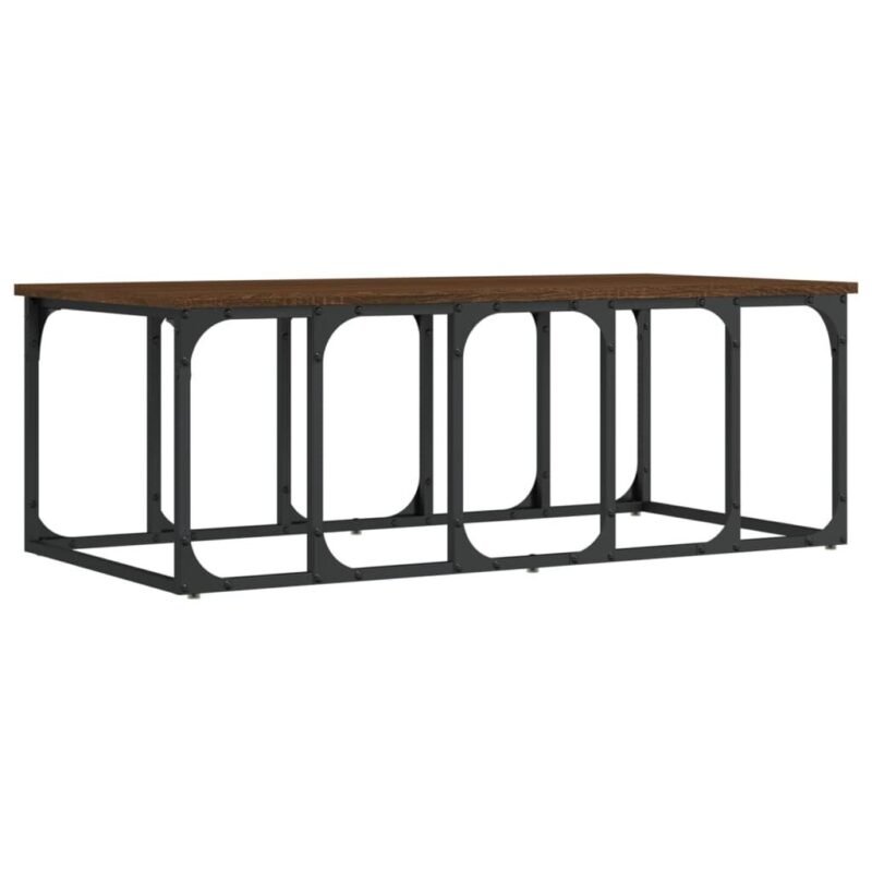 Table Basse Rectangle Style Loft – Image 2