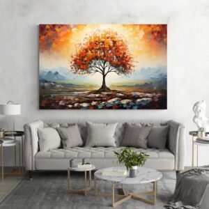 Tableau Arbre Automne